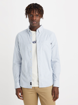 Men's Slim Fit 2 Button Collar Shirt