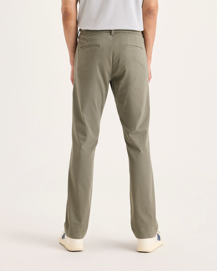 Back view of model wearing Camo Go Activeflex Chino, Slim Fit.