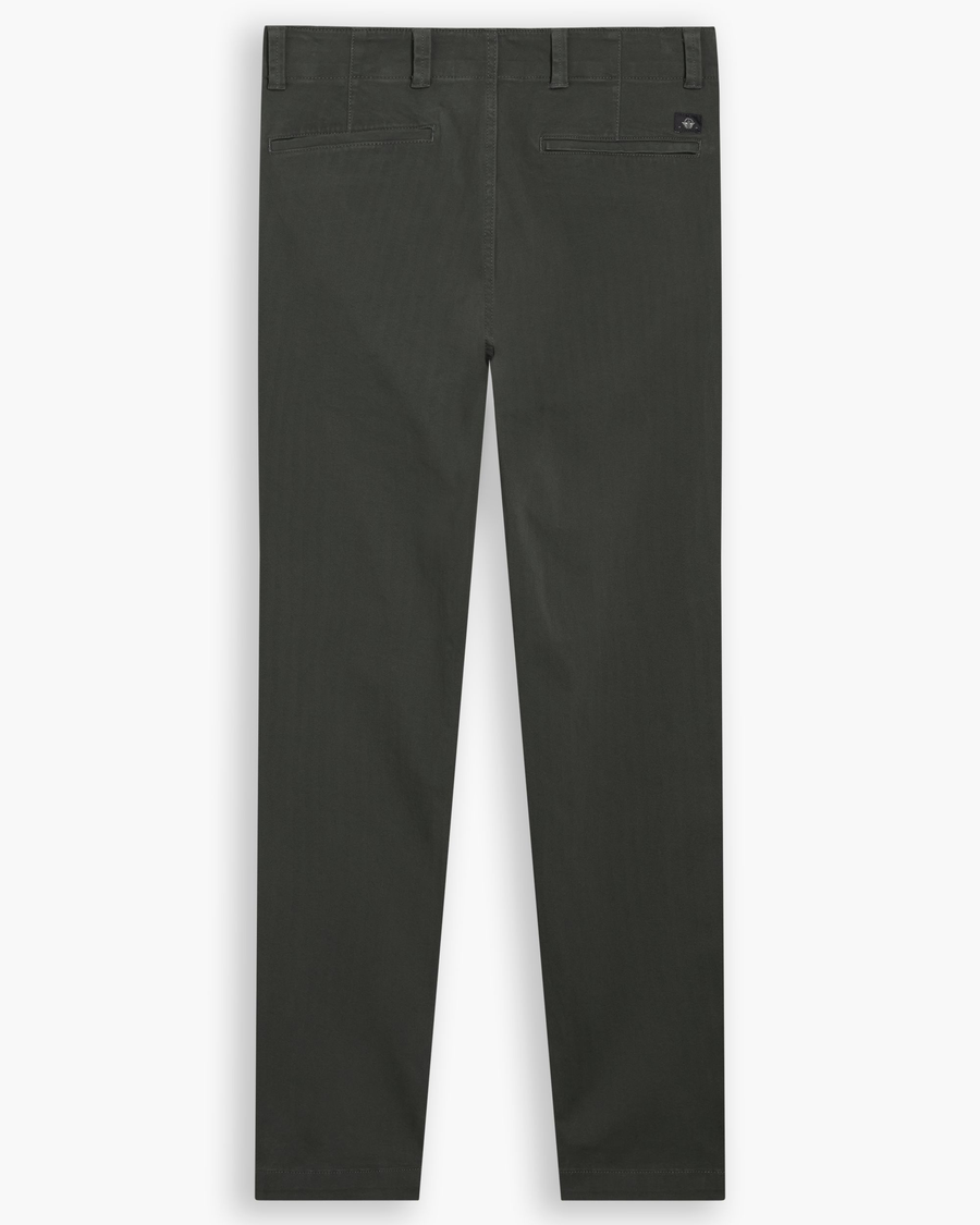 View of model wearing Chimera Alpha Chino Pants, Slim Fit.