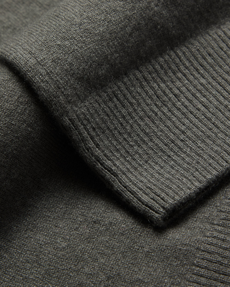 View of model wearing Chimera Crafted Cashmere Sweater, Regular Fit.