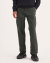Front view of model wearing Chimera Utility Cargo Pant, Straight Fit.