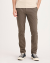 Front view of model wearing Chocolate Chip Ultimate Chino Pants with Smart 360 Flex™, Skinny Fit.