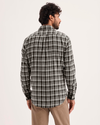 Back view of model wearing Darby Mole Original Shirt, Slim Fit.