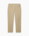 View of model wearing Dockers Khaki Crafted Khaki Pants, Slim Fit.