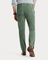 View of model wearing Duck Green Ultimate Chinos, Slim Fit.