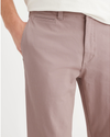 View of model wearing Fawn Alpha Chino Pants, Slim Fit.