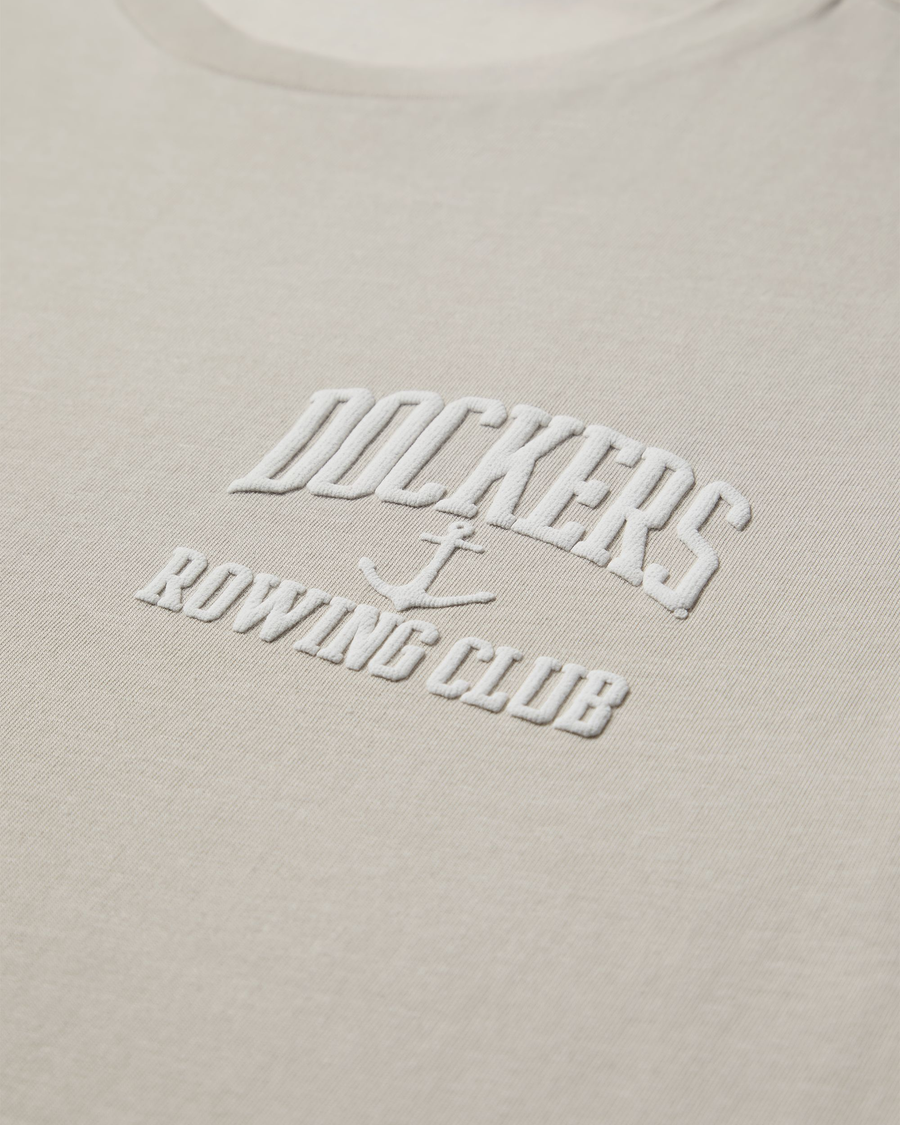 View of model wearing Grit Graphic Tee, Slim Fit.