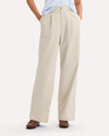 Signature Iron Free Khakis, High Wide with Stain Defender®