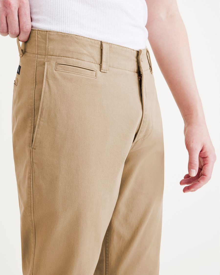 Pantalon Dockers Stretch Femme – Taille M – Beige – Très Bon état (peu Porté)