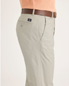 Side view of model wearing Moonstruck Men's Slim Fit Original Chino Pants.