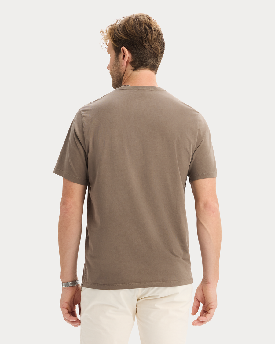 View of model wearing Morel Graphic Tee, Regular Fit.