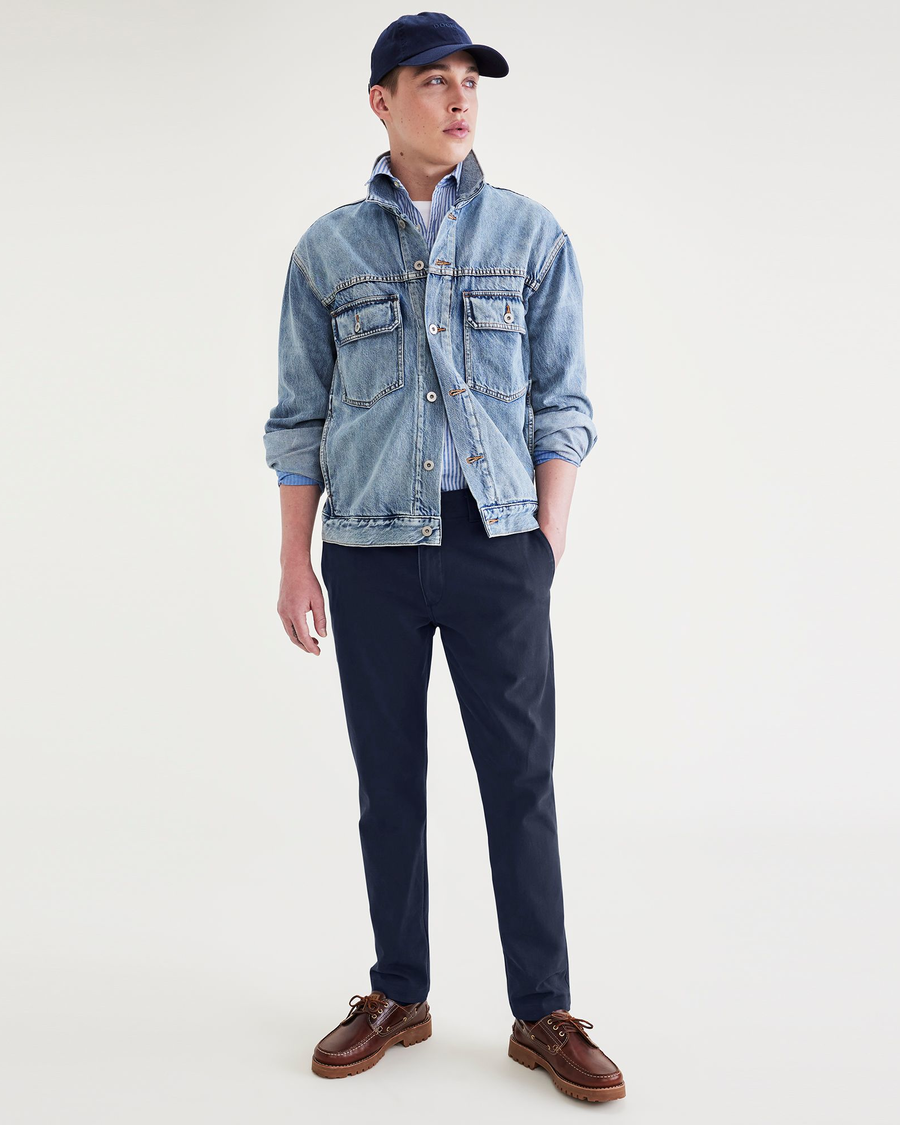 Pantalon Chino Bills Khakis Homme - Taille 36x32, Coupe Classique Gris - Occasion Parfait état