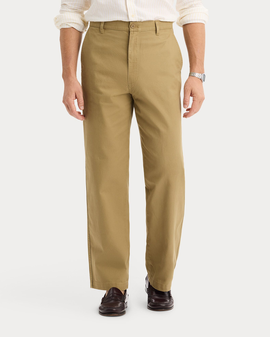 Pantalon Dockers Beige Homme - Taille W36 L34 - 100% Coton - Occasion Très Bon état