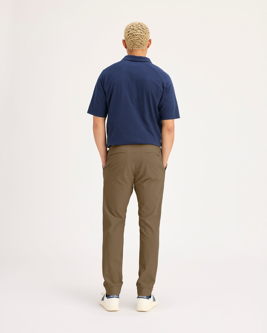 Back view of model wearing Otter Go Jogger, Slim Fit with Airweave.