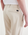 View of model wearing Sahara Khaki Alpha Chino Pants, Slim Fit.