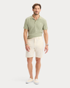 View of model wearing Tea Original Polo, Slim Fit.