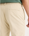 View of model wearing Tidal Foam Chino Go Activeflex, fit skinny.