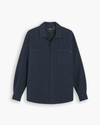 View of model wearing Total Eclipse Overshirt, Relaxed Fit.