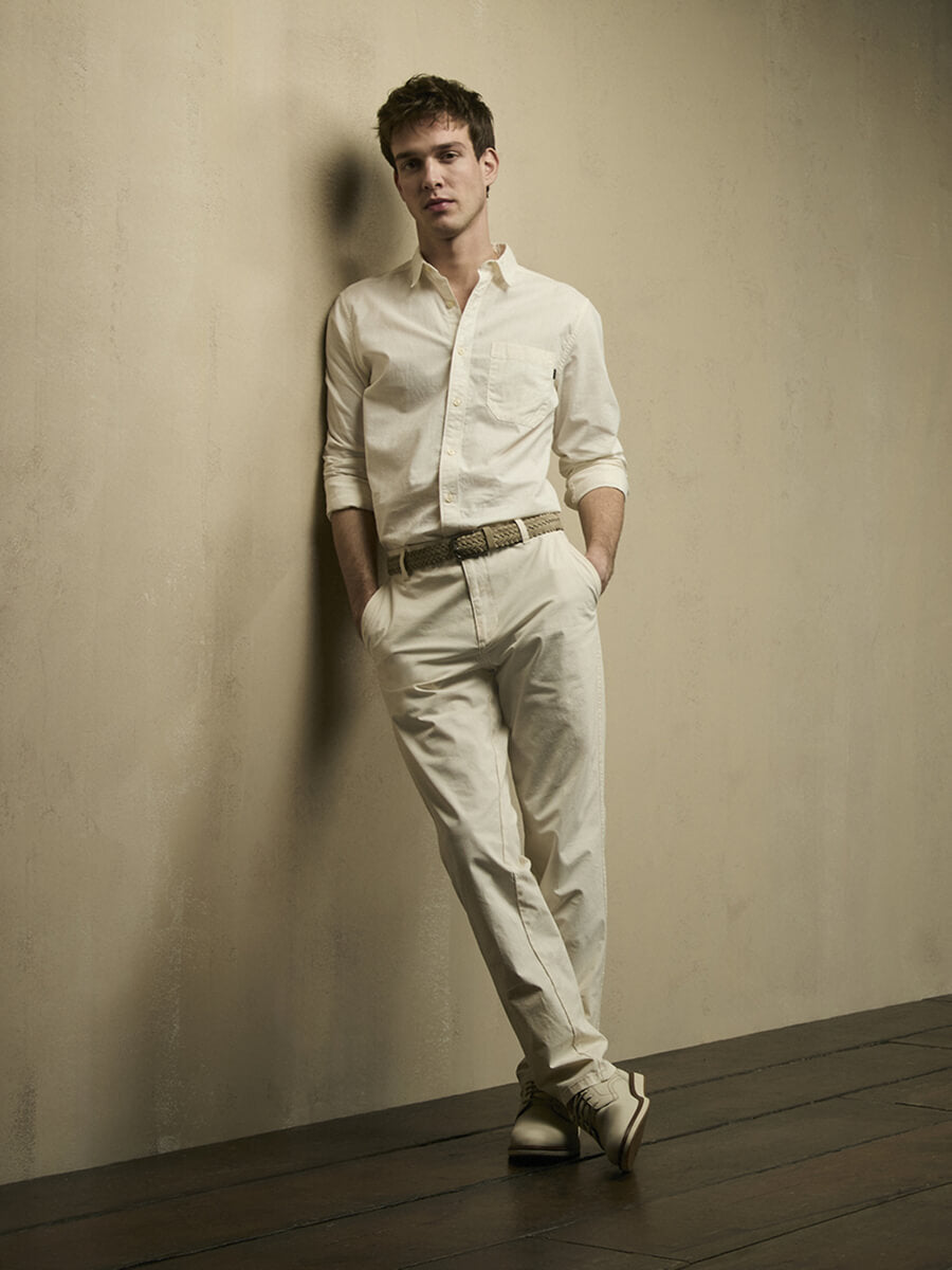 Pantalon Dockers Khaki Signature - Homme Taille 46 - Sans Fer, Anti-taches - Neuf